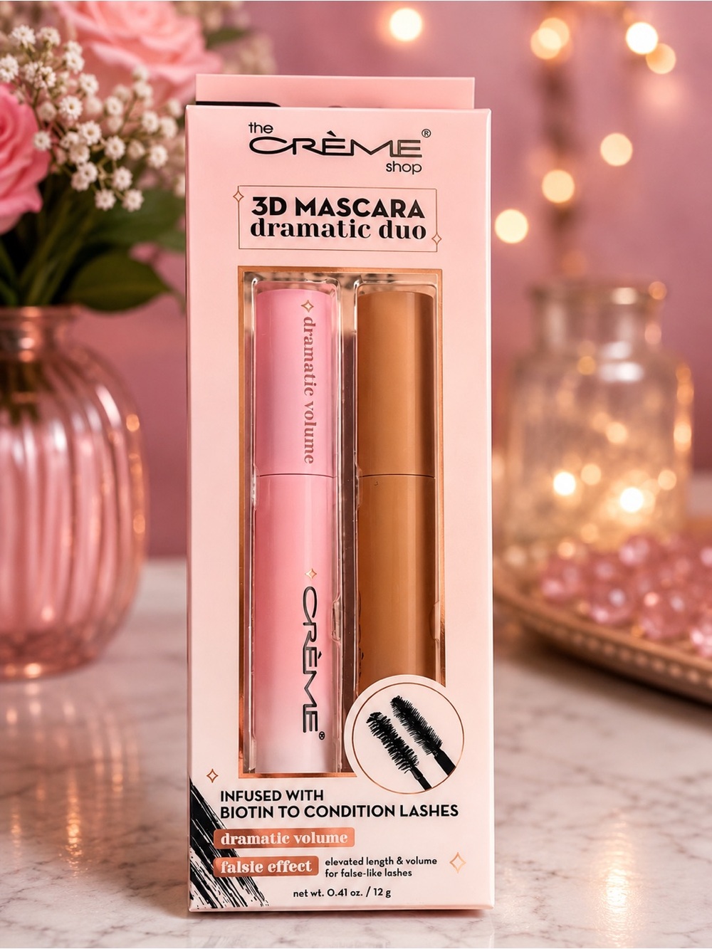 The Crème Shop 3D Mascara Dramatic Duo